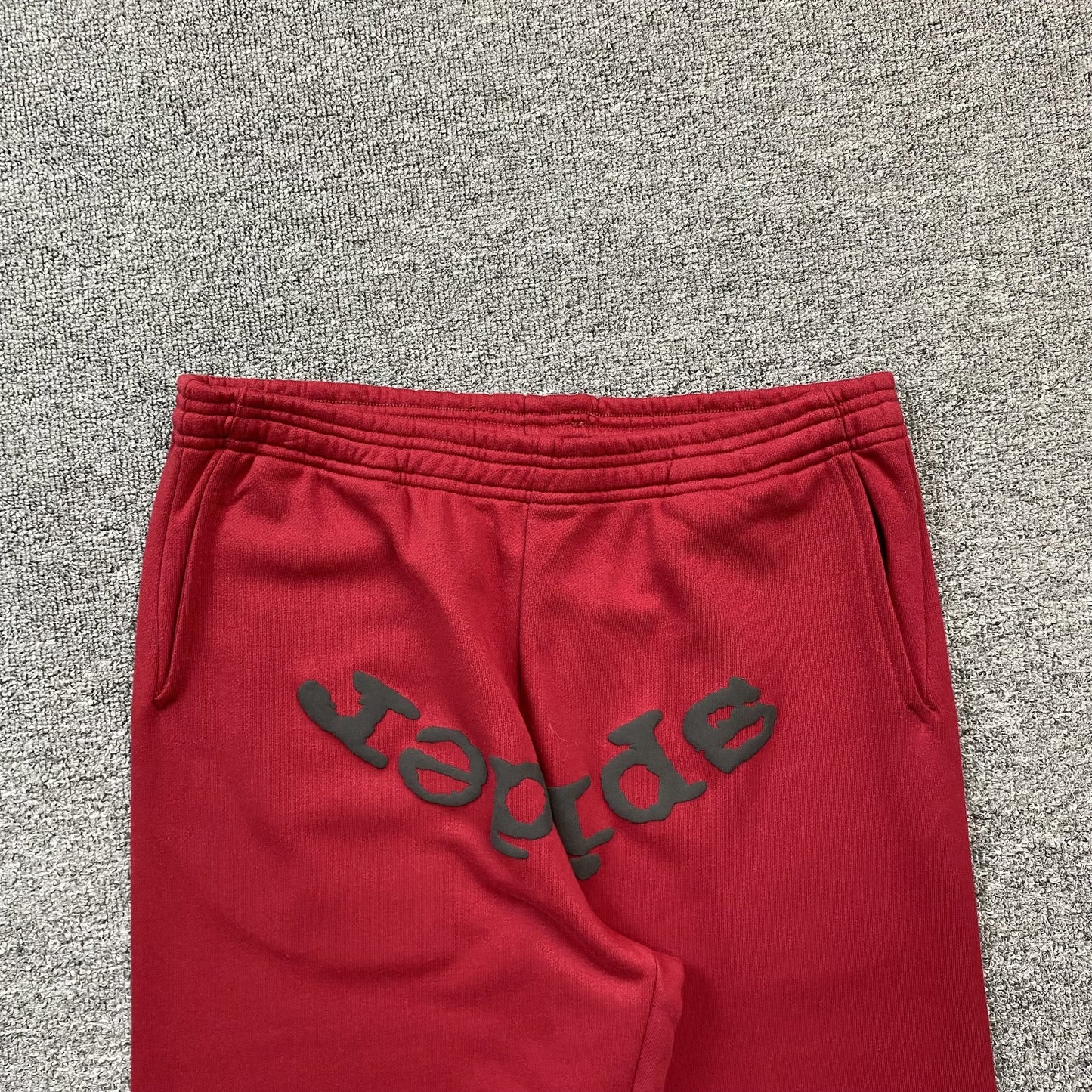 PANTALON DE SURVÊTEMENT SP5DER VVS ROUGE