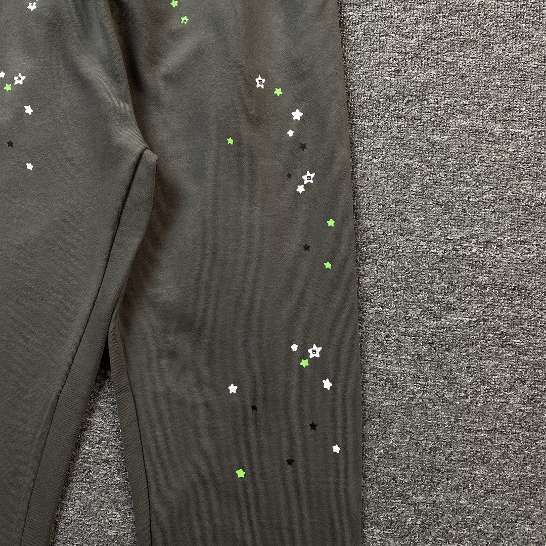 PANTALON DE SURVÊTEMENT SP5DER WAIT WEB GRIS ARDOISE