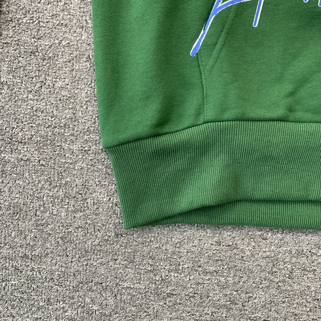 Sweat à capuche SP5DER LEGACY vert chasseur
