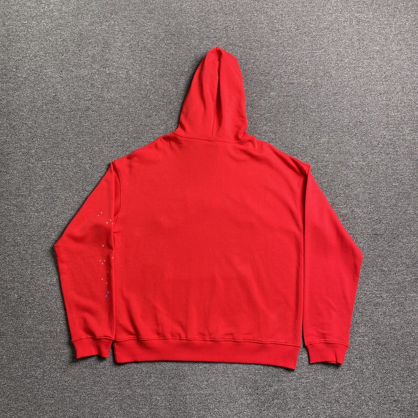 Sweat à capuche SP5DER WORLDWIDE RED ANGEL NUMÉRO 555 rouge