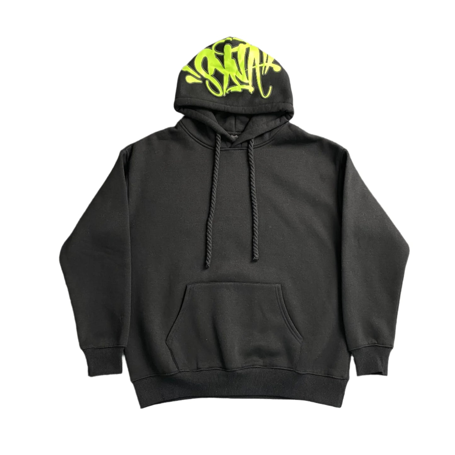 Sweat à capuche avec logo Syna World Hood noir