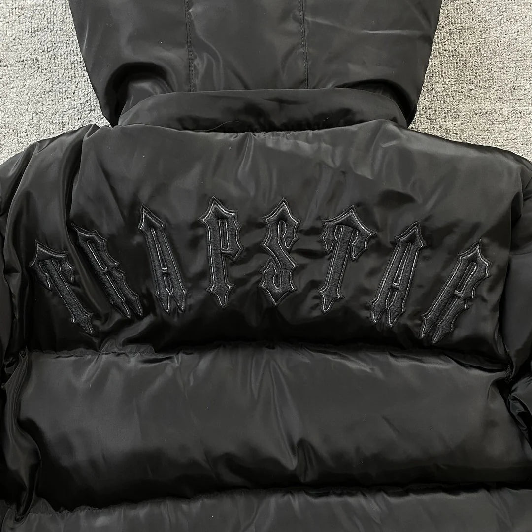 Doudoune à capuche amovible TRAPSTAR IRONGATE noire