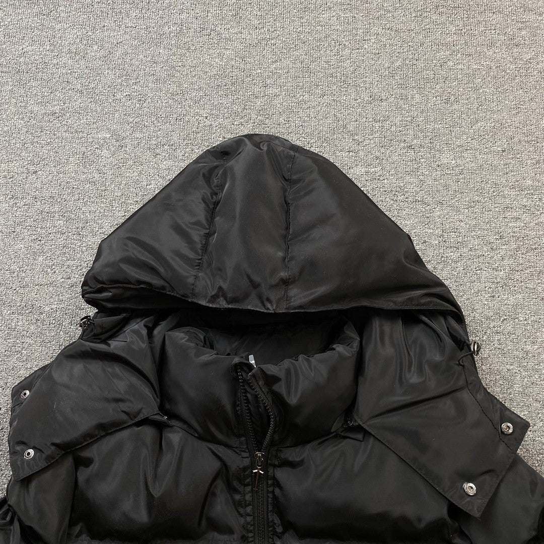 Doudoune à capuche amovible TRAPSTAR IRONGATE noire