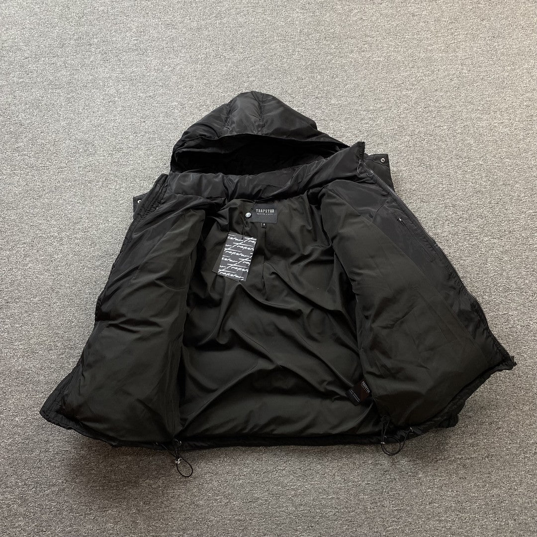 Doudoune à capuche amovible TRAPSTAR IRONGATE noire