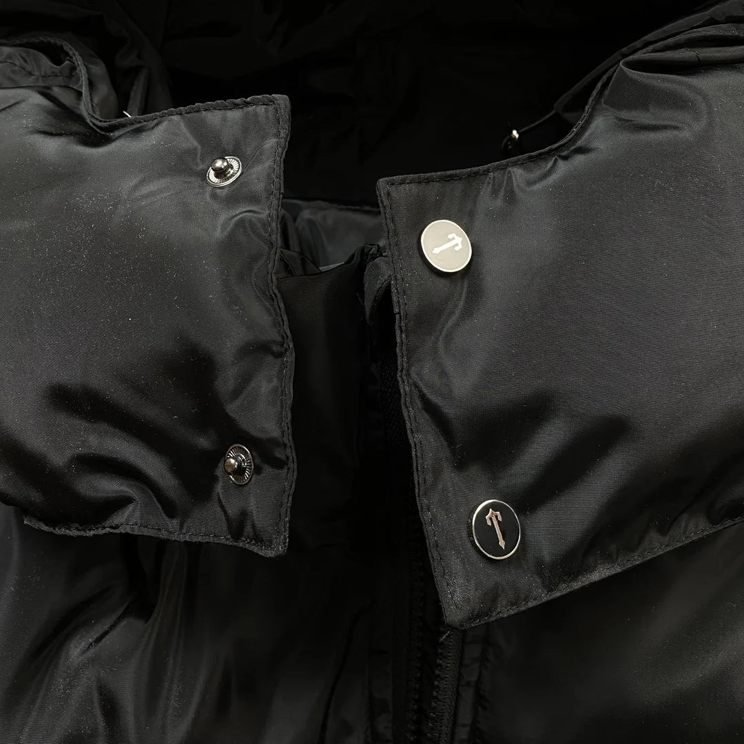 Doudoune à capuche amovible TRAPSTAR IRONGATE noire
