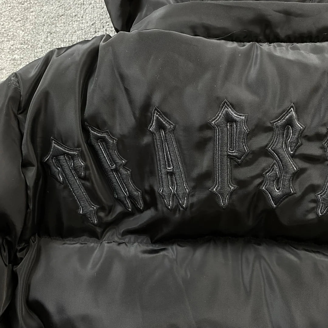 Doudoune à capuche amovible TRAPSTAR IRONGATE noire