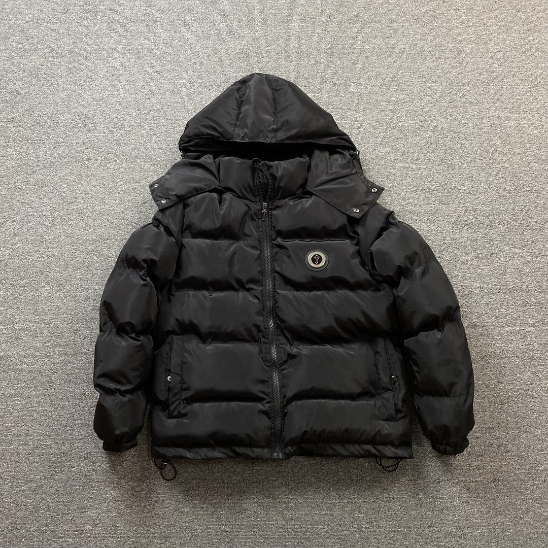 Doudoune à capuche amovible TRAPSTAR IRONGATE noire