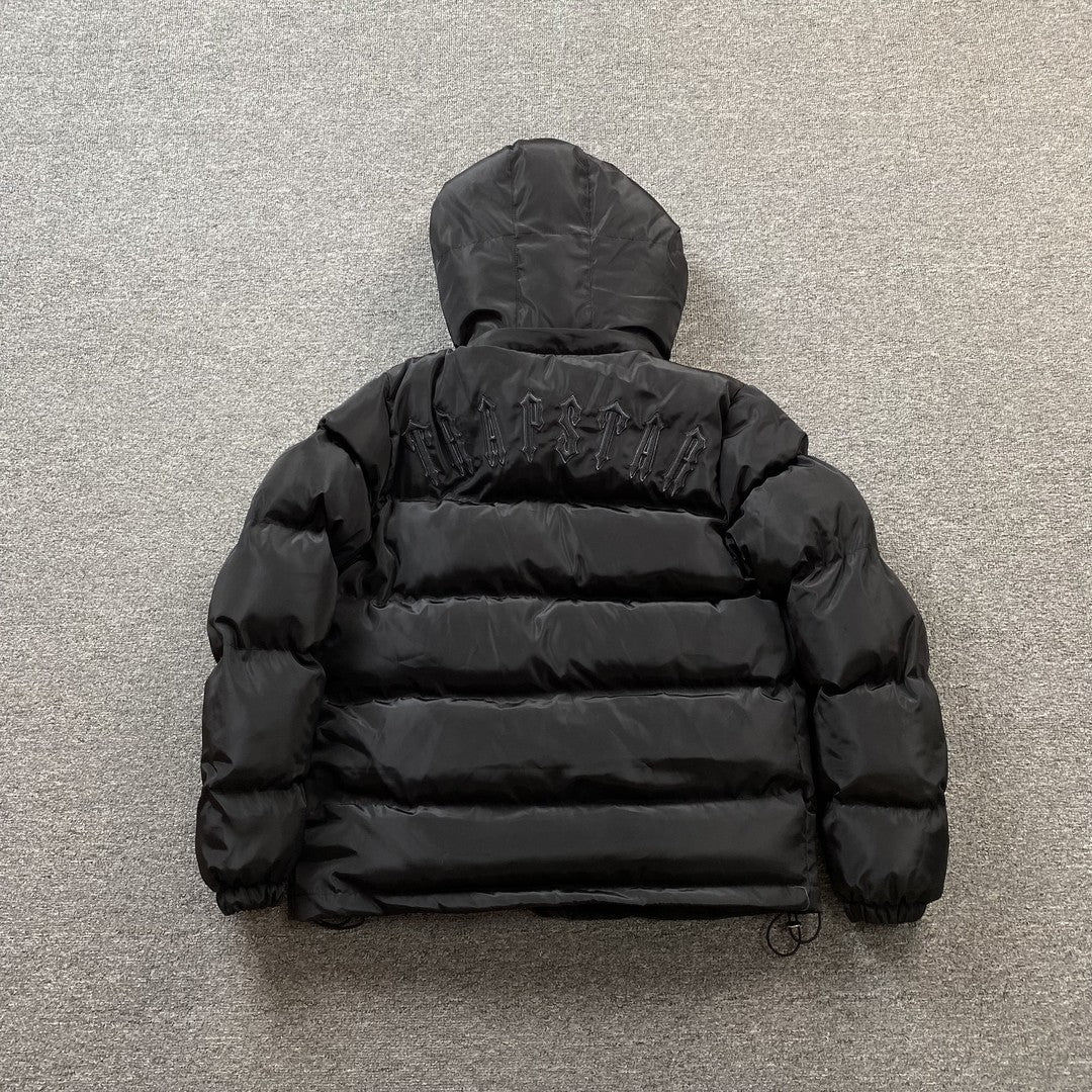 Doudoune à capuche amovible TRAPSTAR IRONGATE noire