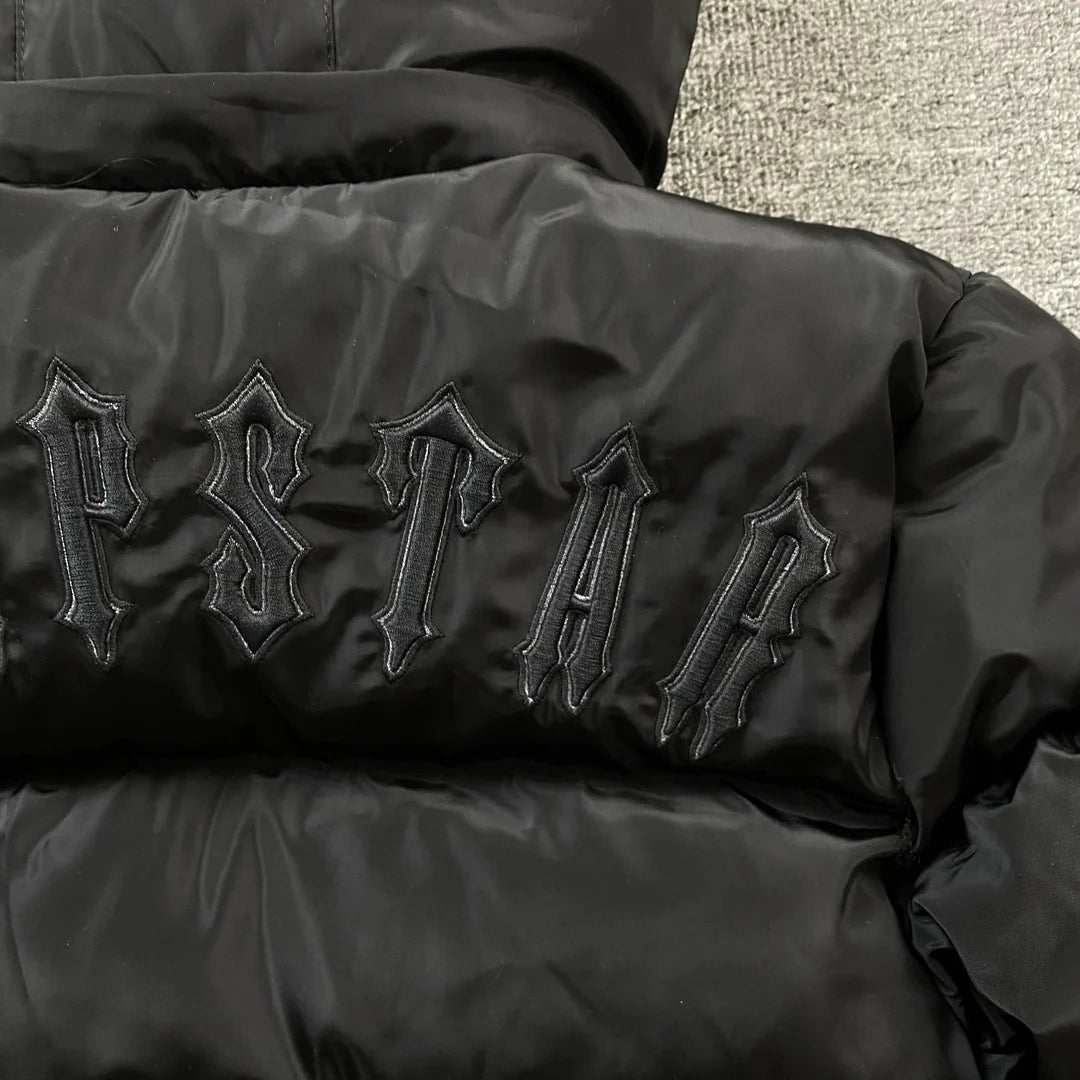 Doudoune à capuche amovible TRAPSTAR IRONGATE noire