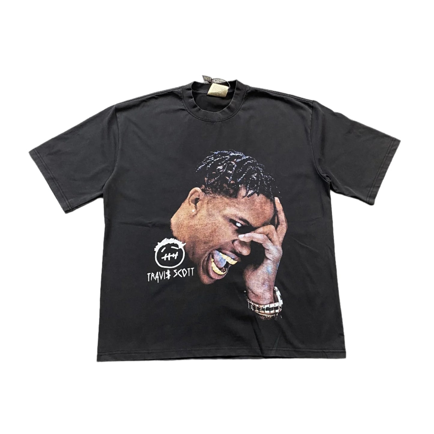T-SHIRT ICON TRAVIS SCOTT NOIR