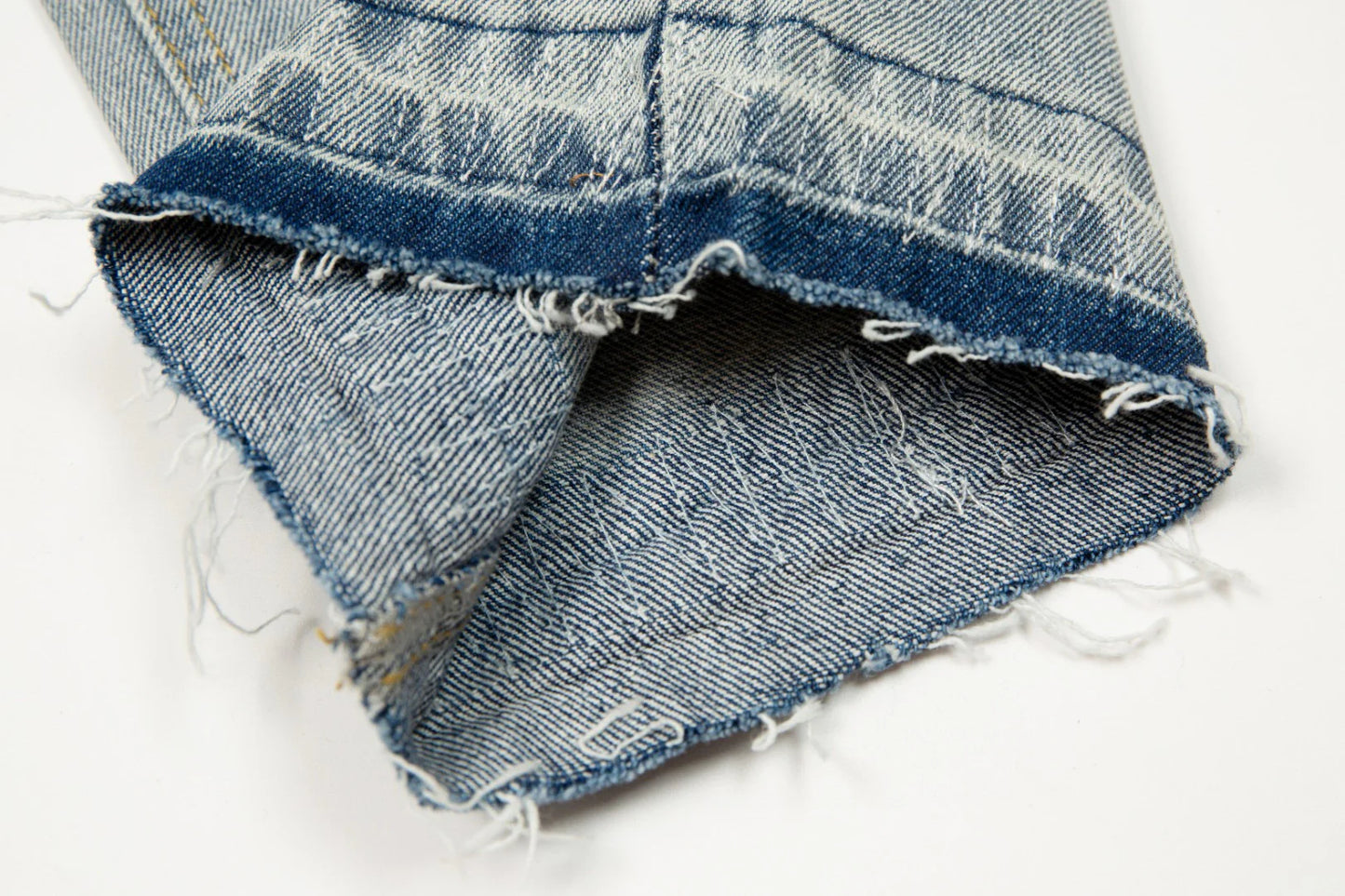 JEAN CHROME HEARTS CROSS PATCH BLEU VINTAGE
