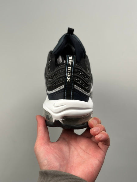 NIKE Air Max 97 " Noir Obsidienne Foncée Bleu Université"