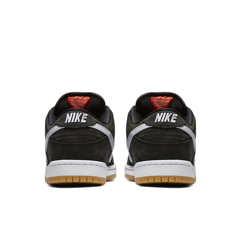 NIKE Dunk Low Label Noir Blanc Gomme