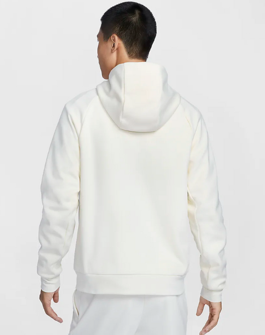 SWEAT A CAPUCHE ZIP NIKE BLANC