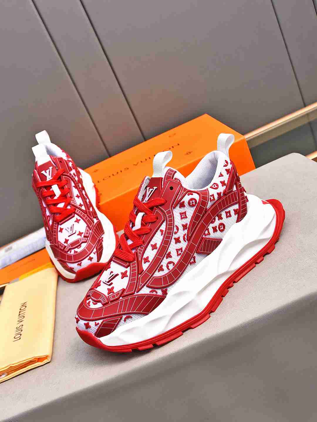 Sneaker LOUIS VUITTON BLANC ROUGE