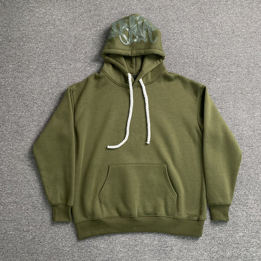 Sweat à capuche avec logo Syna World Hood Sauge VERT