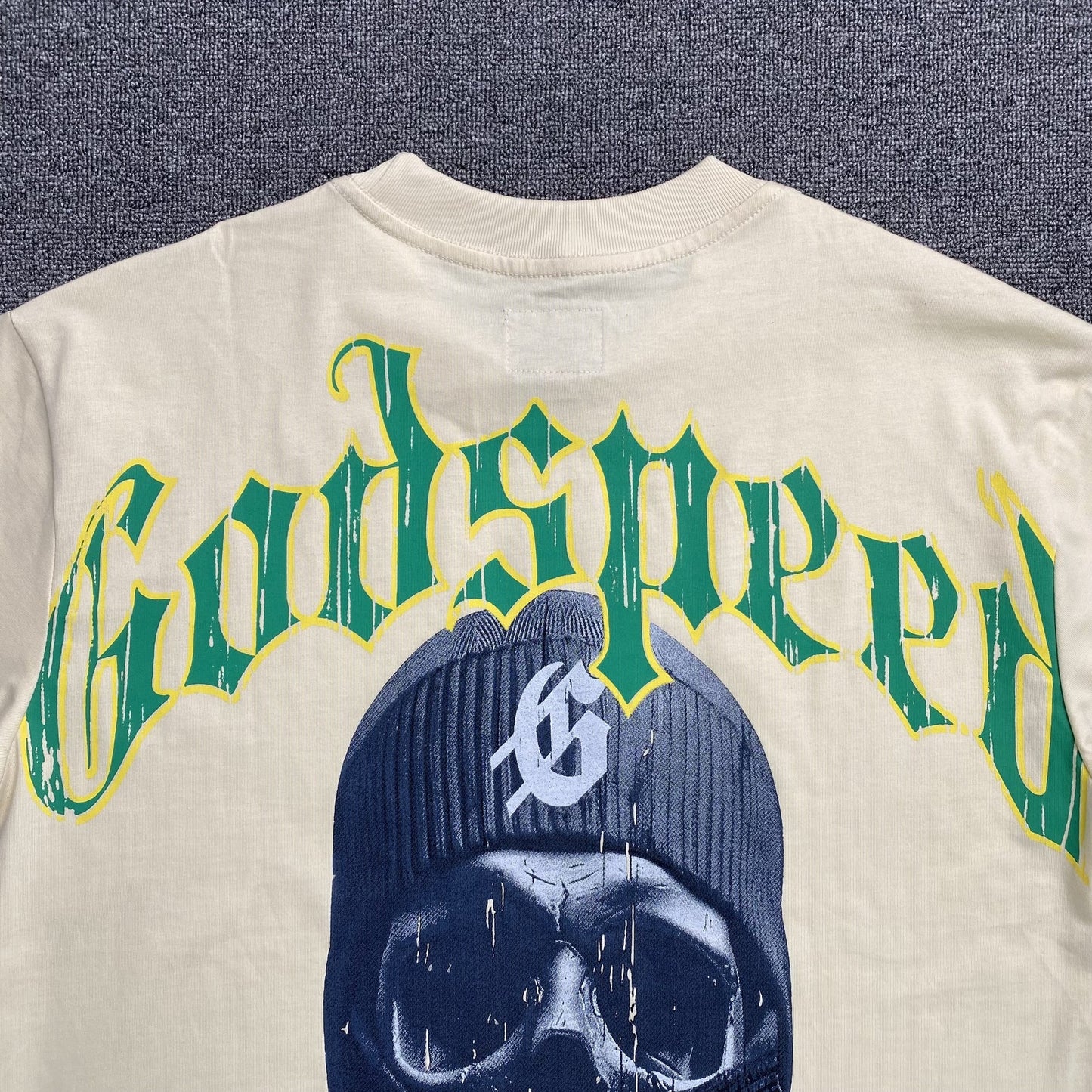 T-SHIRT GODSPEED BALACLAVA SZN OS BLANC