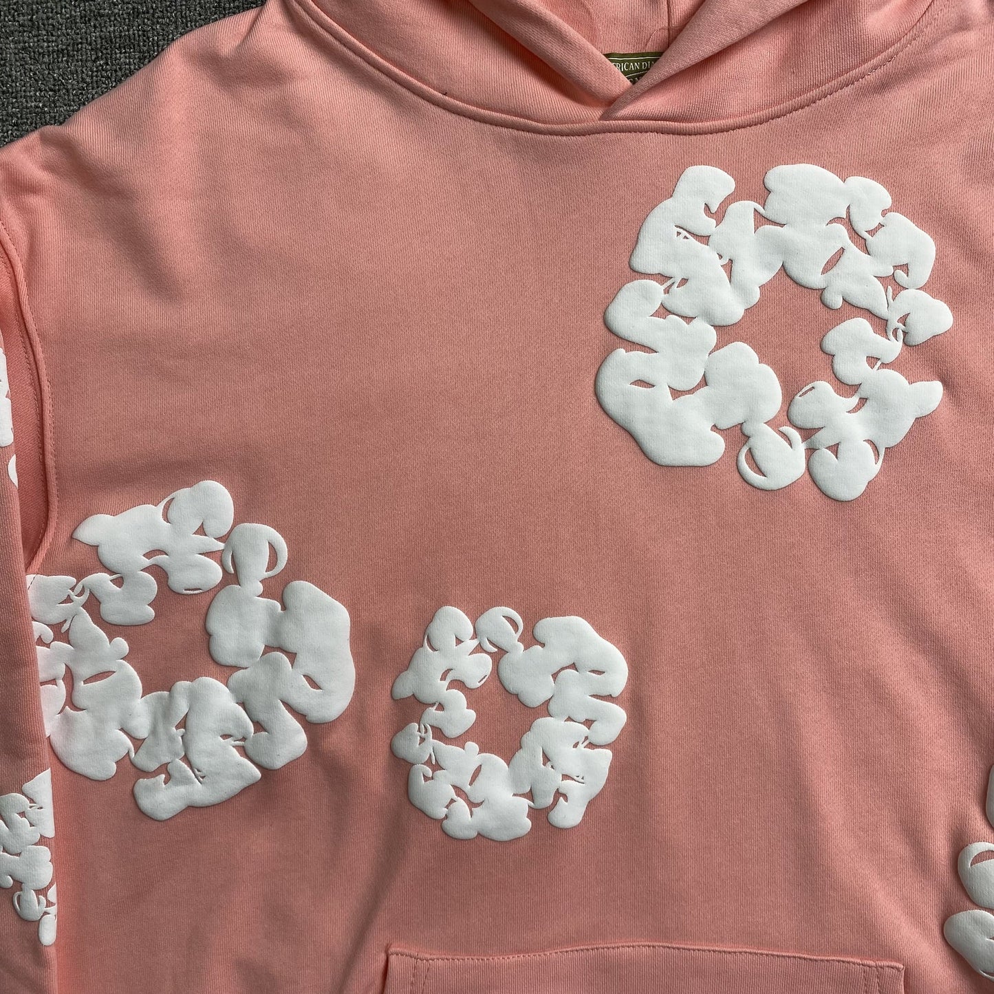 Sweat à capuche Denim Tears rose