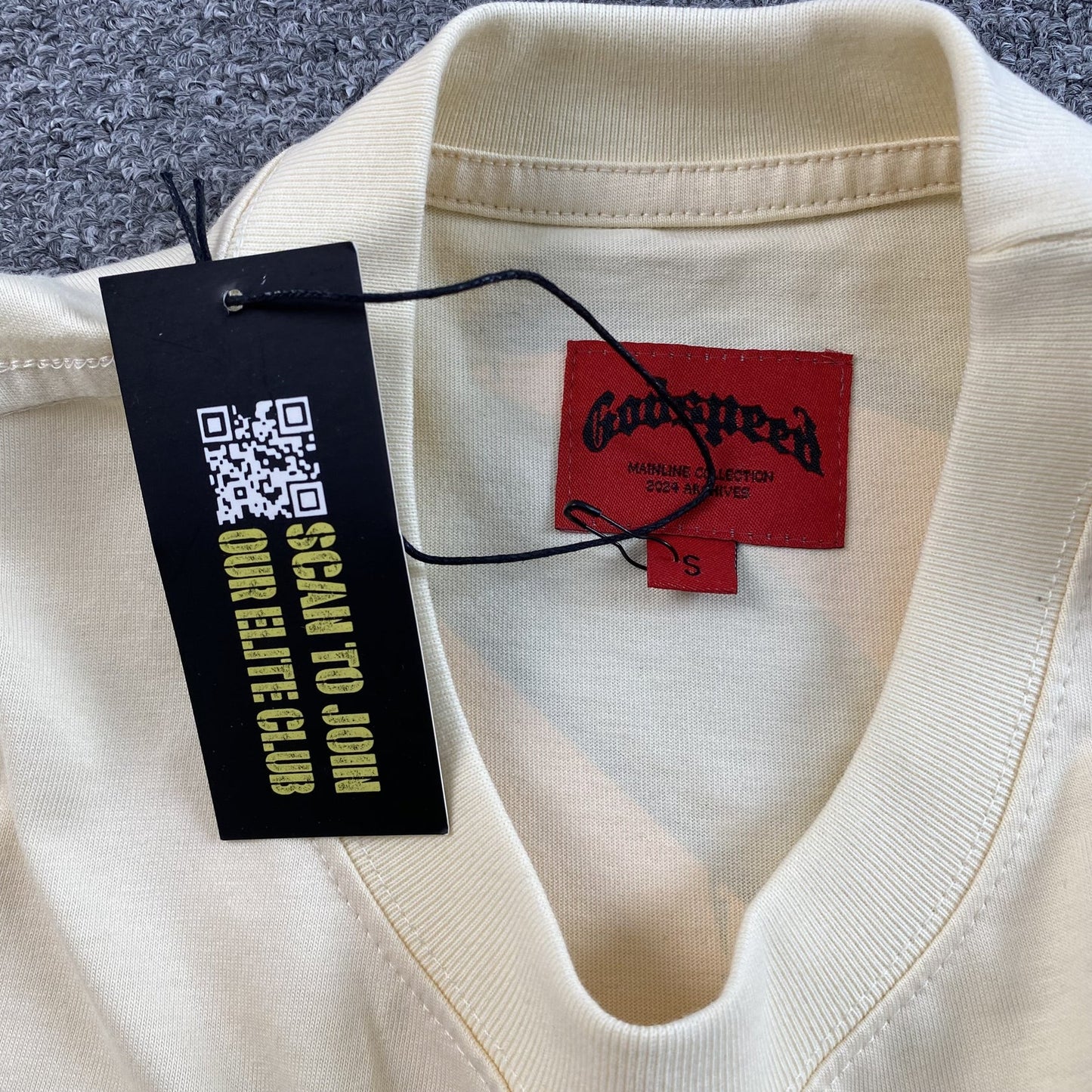 T-SHIRT GODSPEED DREAMTEAM 24' OS BLANC