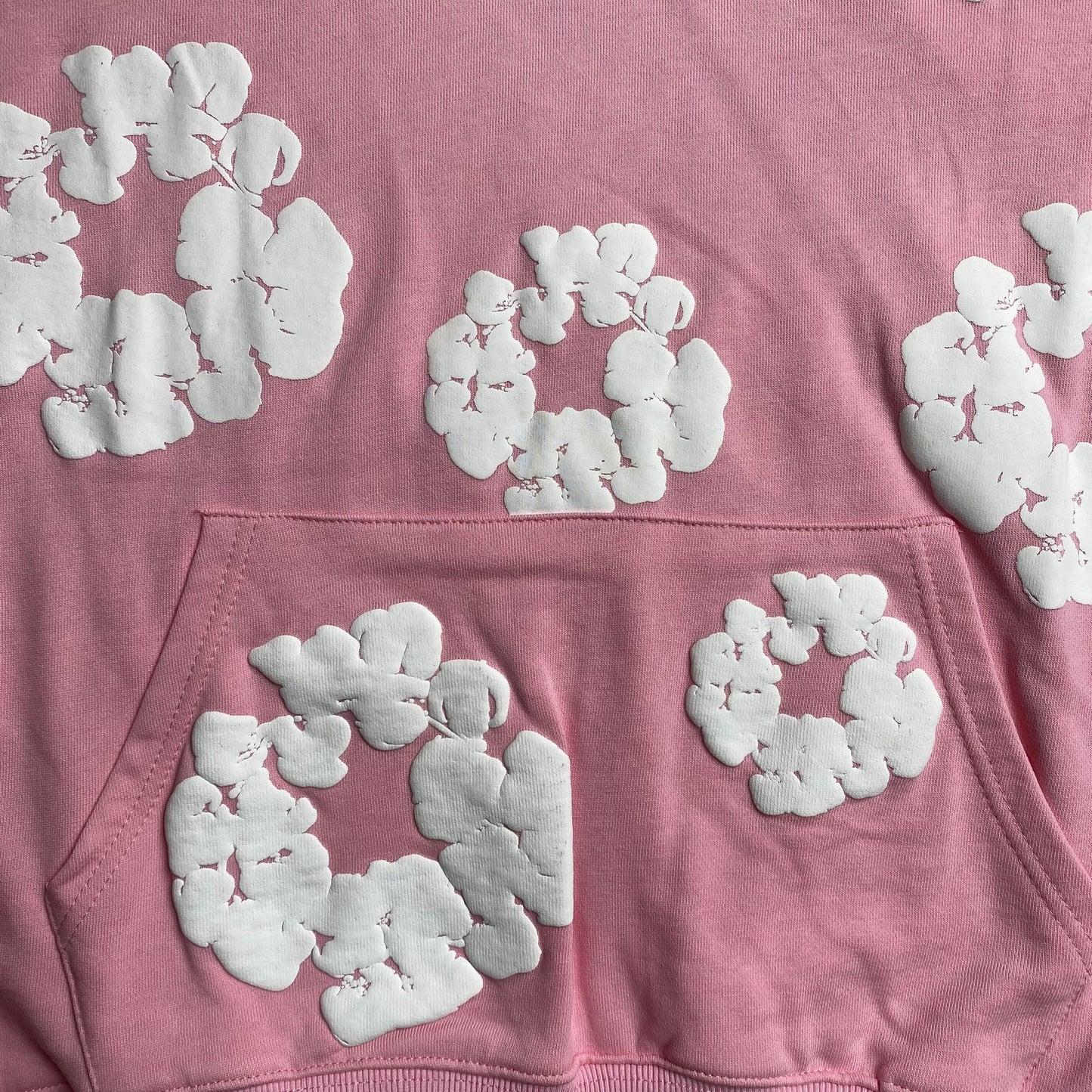 Sweat à capuche Denim Tears rose