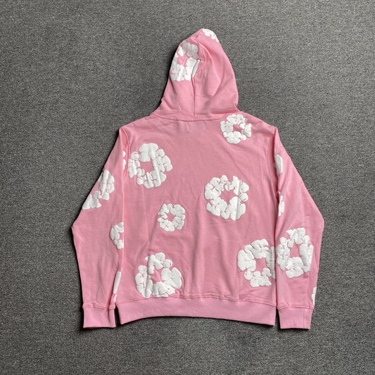 Sweat à capuche Denim Tears rose