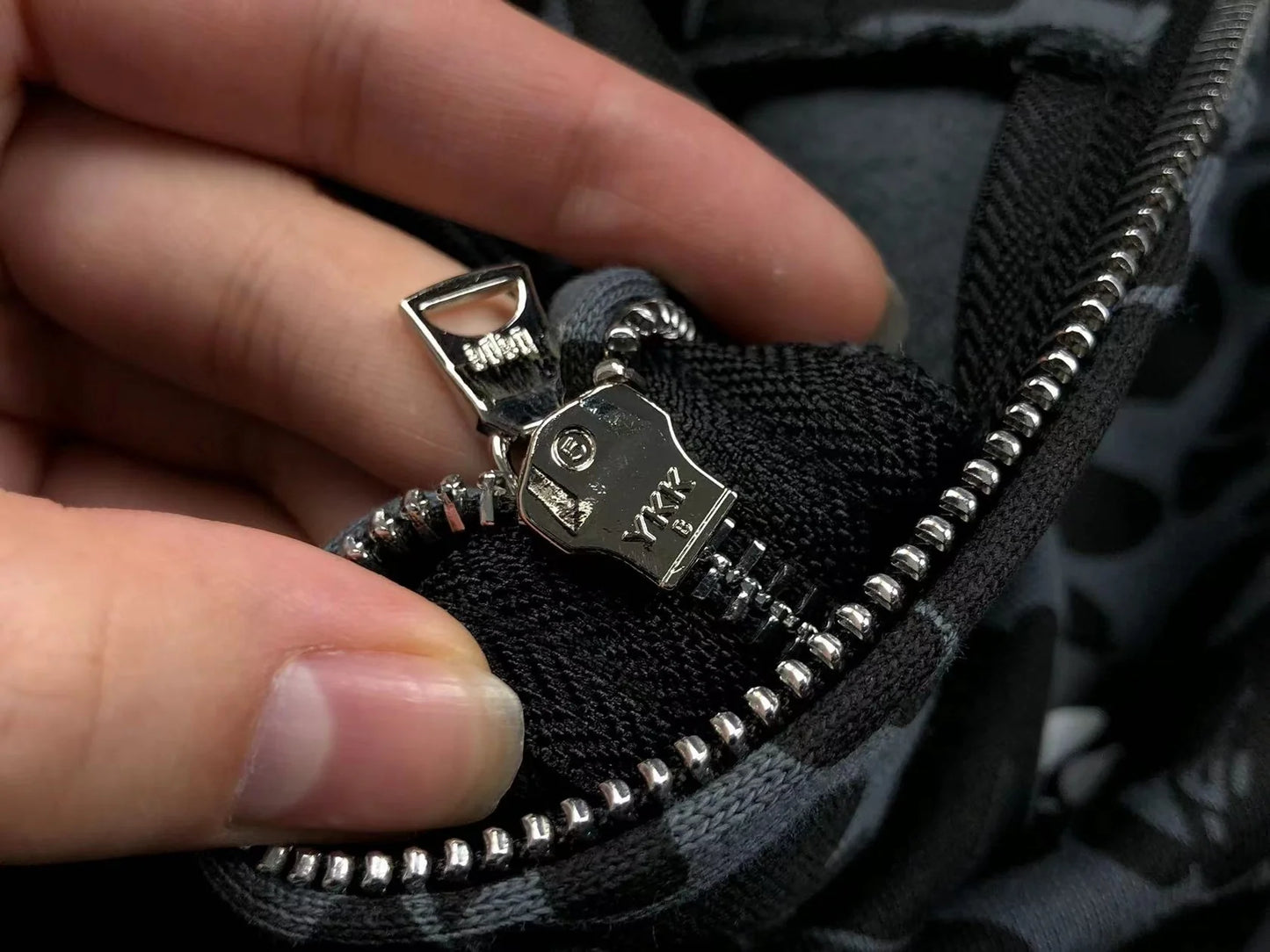 Sweat à capuche entièrement zippé BAPE x DOVER STREET MARKET SPECIAL CAMO SHARK NOIR
