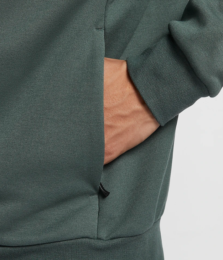 SWEAT A CAPUCHE ZIP NIKE VERT