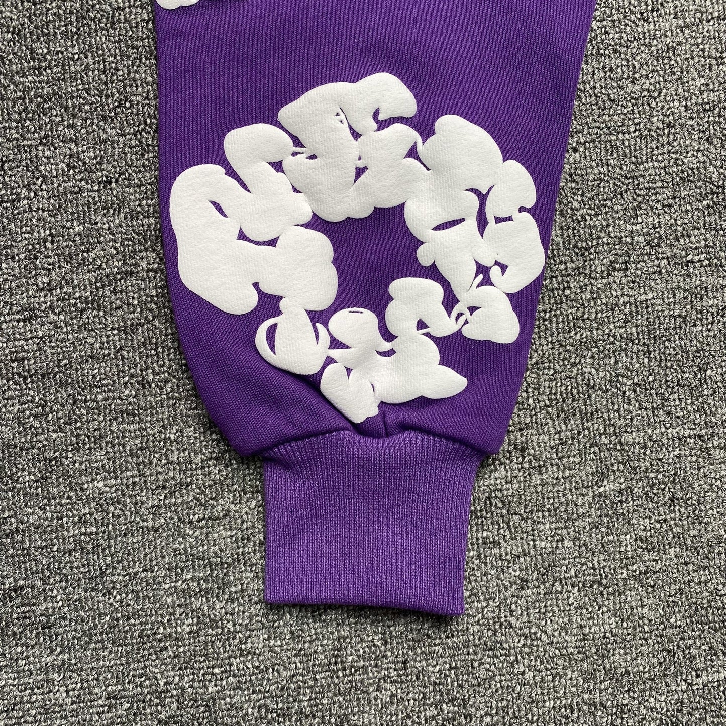 Sweat à capuche Denim Tears violet