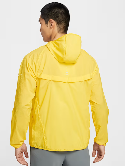 VESTE NIKE IMPERMEABLE JAUNE
