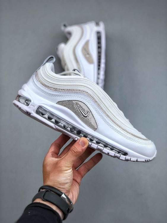 NIKE Air Max 97 Blanc Chrome