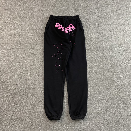 Pantalon de survêtement SP5DER ANGEL NUMBER noir