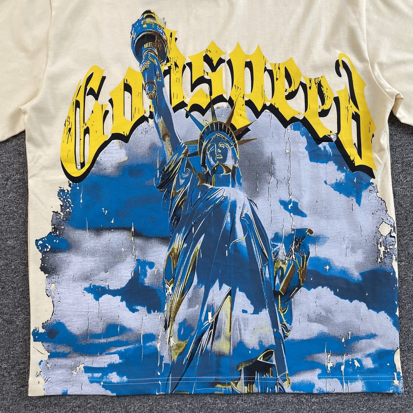 T-SHIRT GODSPEED DREAMTEAM 24' OS BLANC