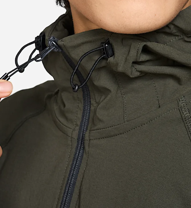 Sweat à capuche Nike Tech Windrunner kaki