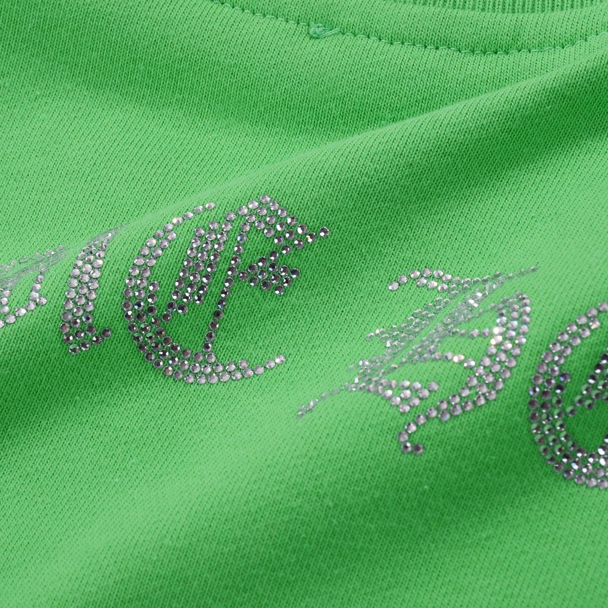 SWEAT-SHIRT CHROME HEARTS PATCH CROIX BLANCHE VERT