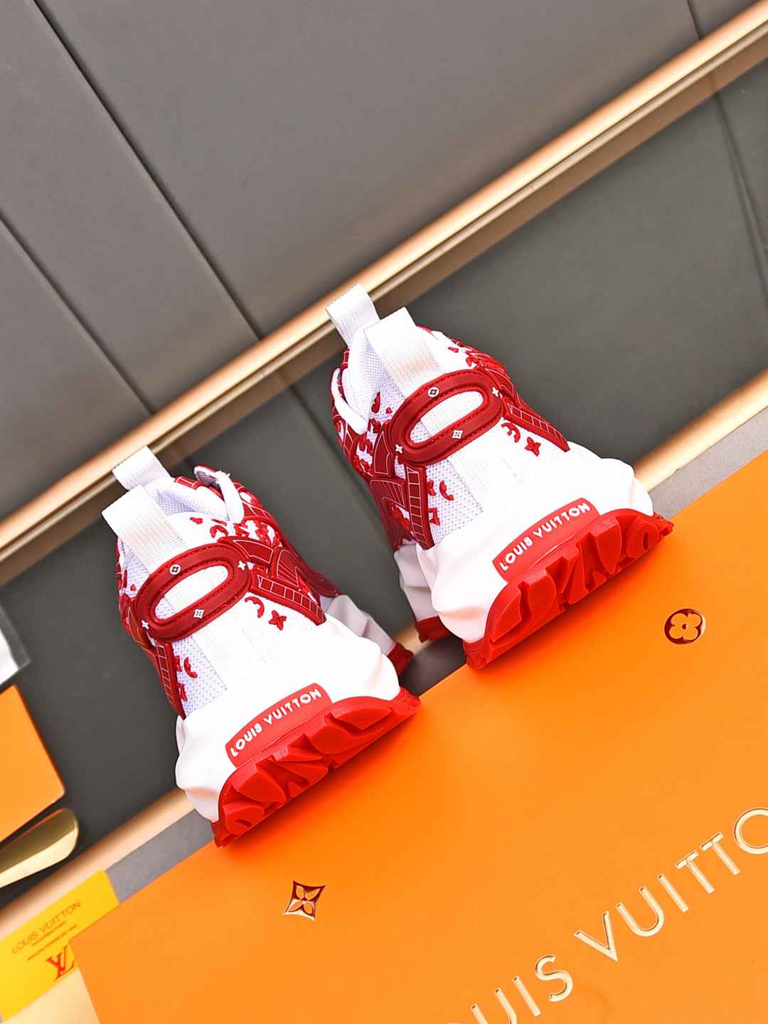 Sneaker LOUIS VUITTON BLANC ROUGE
