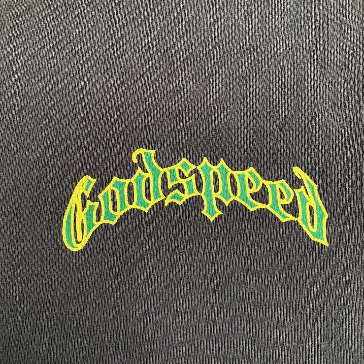 T-SHIRT GODSPEED BALACLAVA SZN GRIS DÉLAVÉ