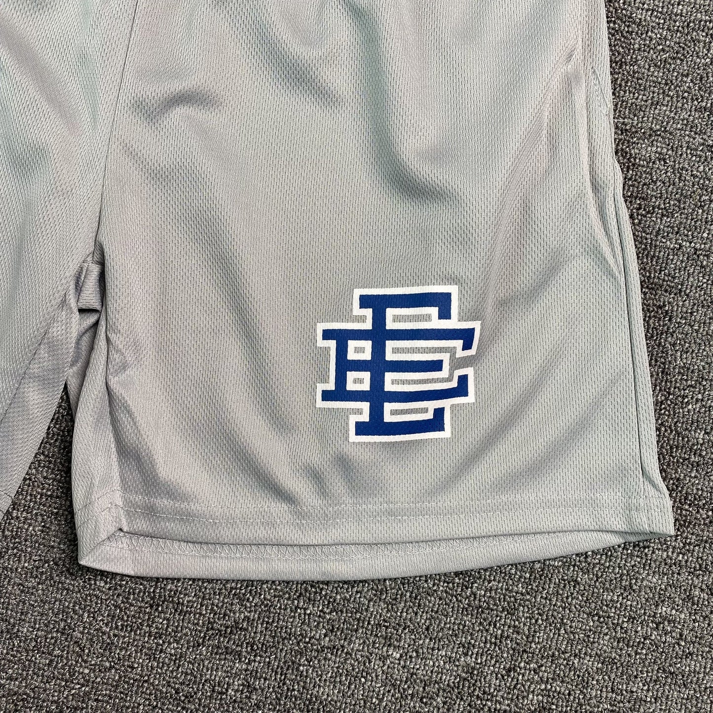 Short basique Eric Emanuel EE Maryland Gris/Bleu marine