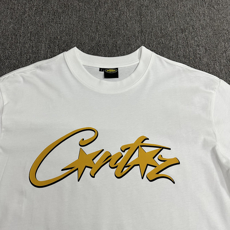 T-SHIRT CORTEIZ ALLSTARZ BLANC OR
