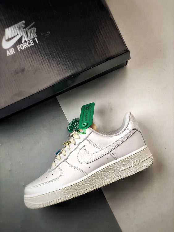 Nike Air Force 1 Low LX White Onyx Bling LF