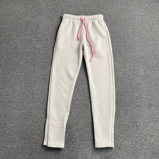 PANTALON DE SURVÊTEMENT SYNA WORLD LOGO SYNA GRIS ROSE