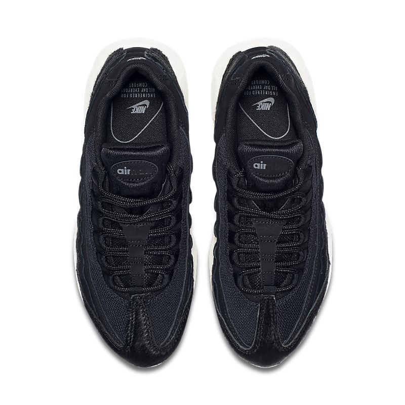 NIKE Air Max 95 Embossed Fur Noir