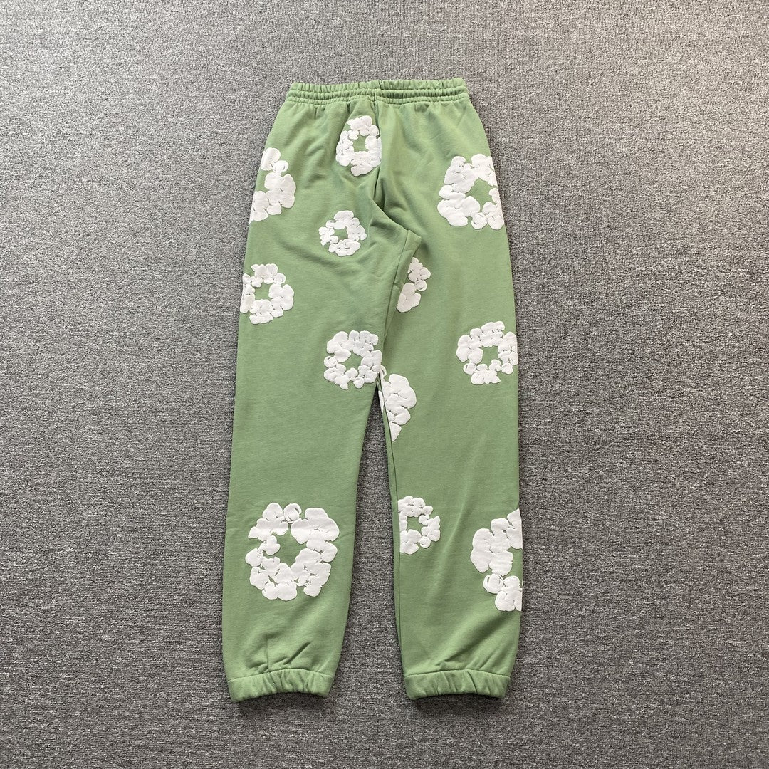 Pantalon de survêtement Denim Tears vert clair