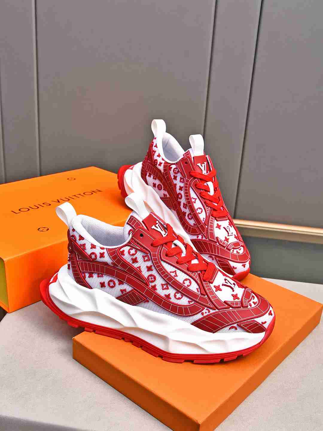 Sneaker LOUIS VUITTON BLANC ROUGE