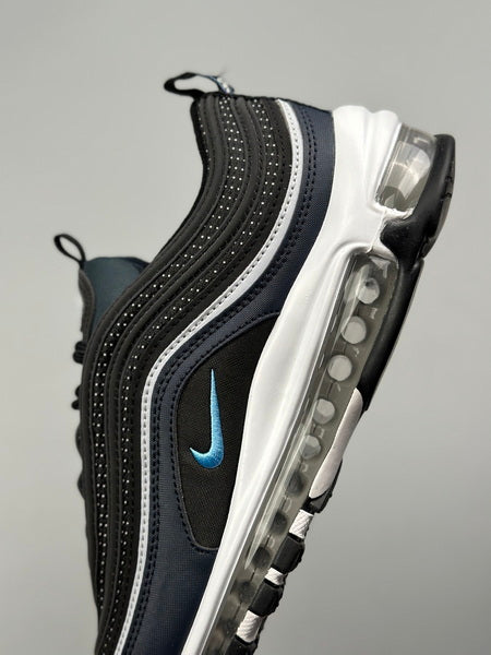 NIKE Air Max 97 " Noir Obsidienne Foncée Bleu Université"