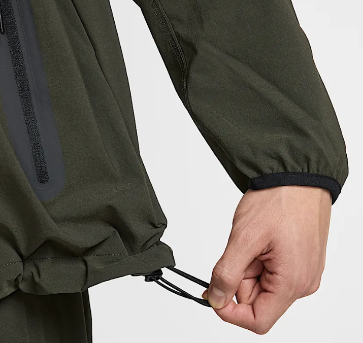 Sweat à capuche Nike Tech Windrunner kaki
