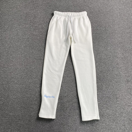 PANTALON DE SURVÊTEMENT SYNA WORLD AVEC LOGO SYNA BLANC