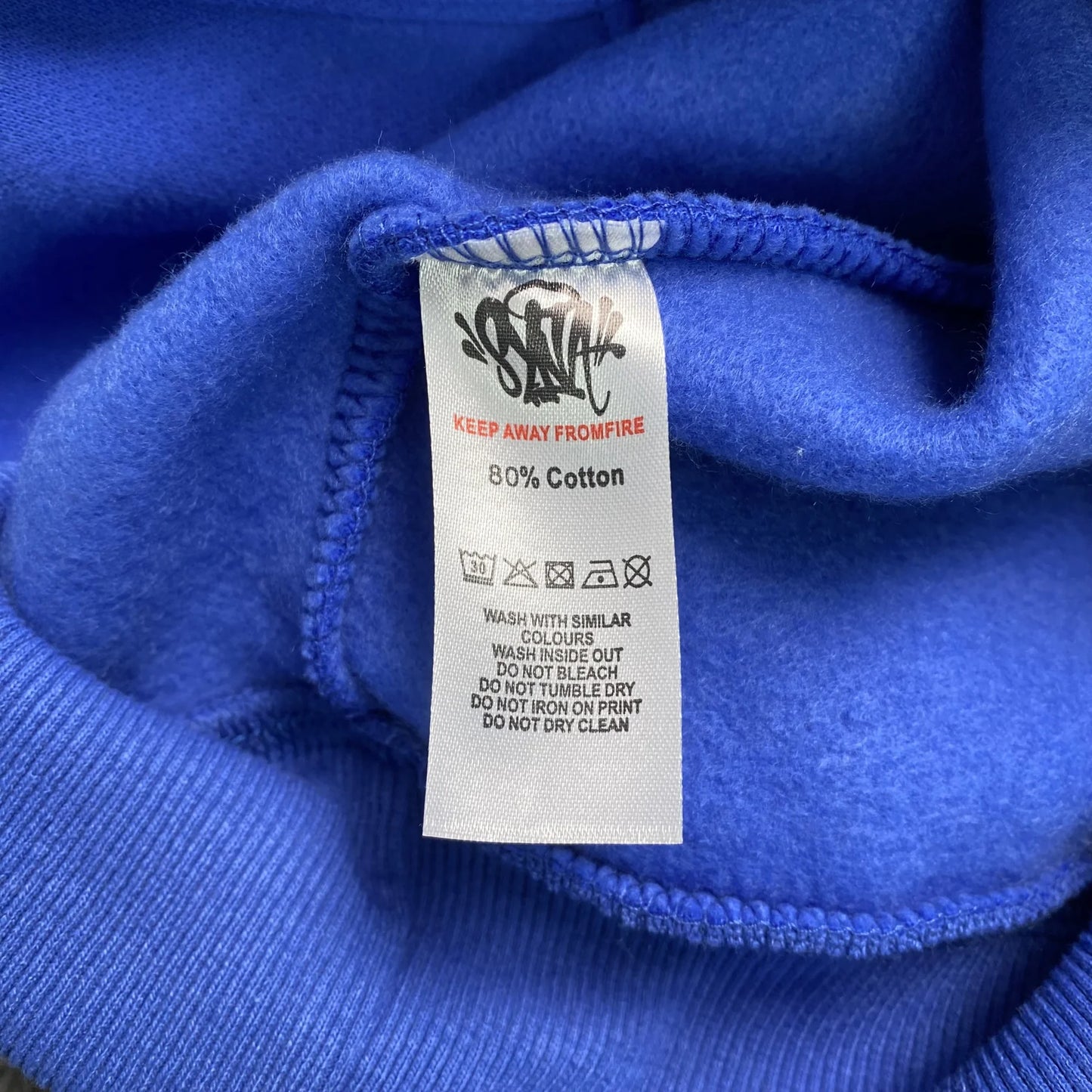 Sweat à capuche Syna World bleu