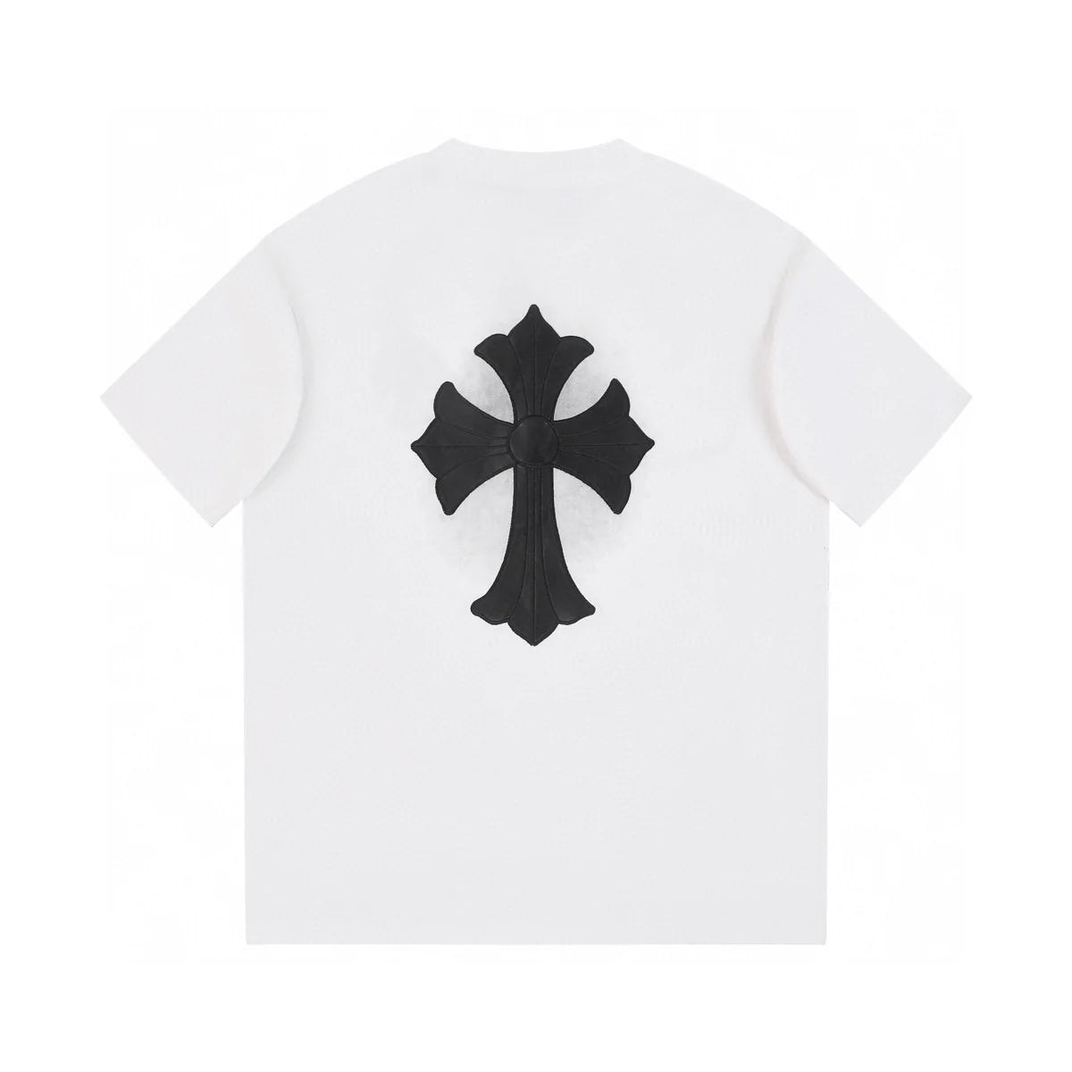 T-SHIRT CHROME HEARTS CROIX NOIRE BLANC