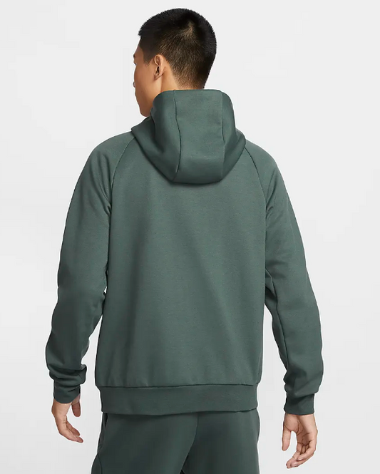 SWEAT A CAPUCHE ZIP NIKE VERT