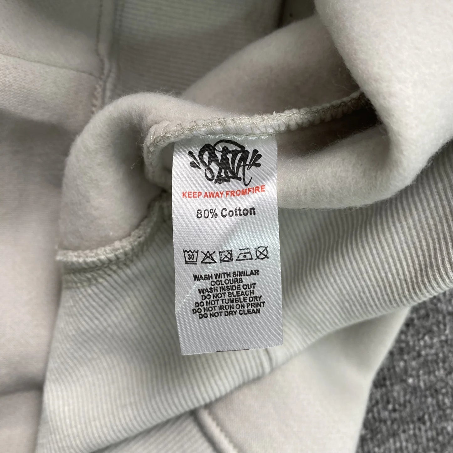 Sweat à capuche avec logo Syna World Hood Gris Rose